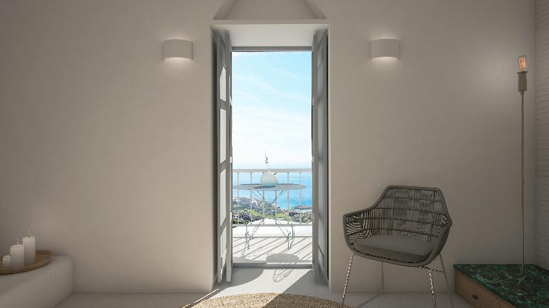 Living Theros Luxury Suites Kardhianí エクステリア 写真