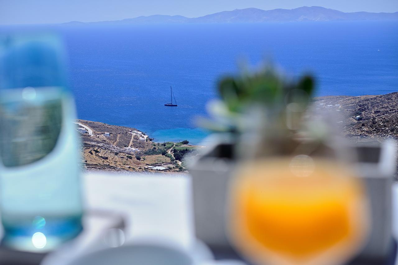 Living Theros Luxury Suites Kardhianí エクステリア 写真